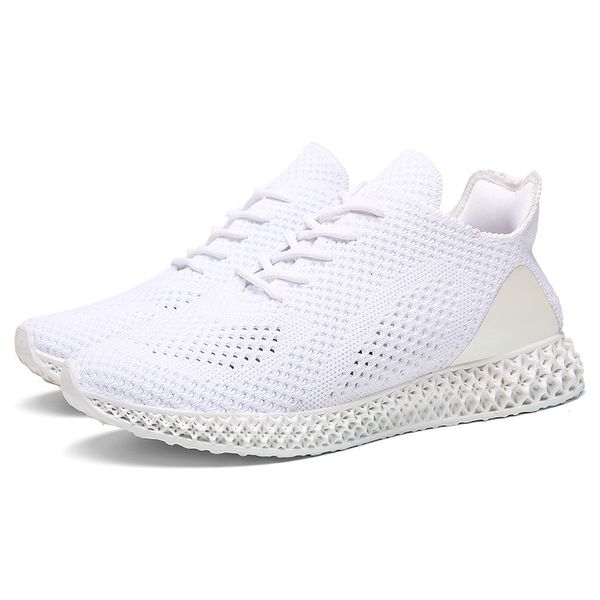 

new hip hop spring summer fashion weave sneakers lighted breathable men casual shoes jogging tenis masculino sneaker, Black