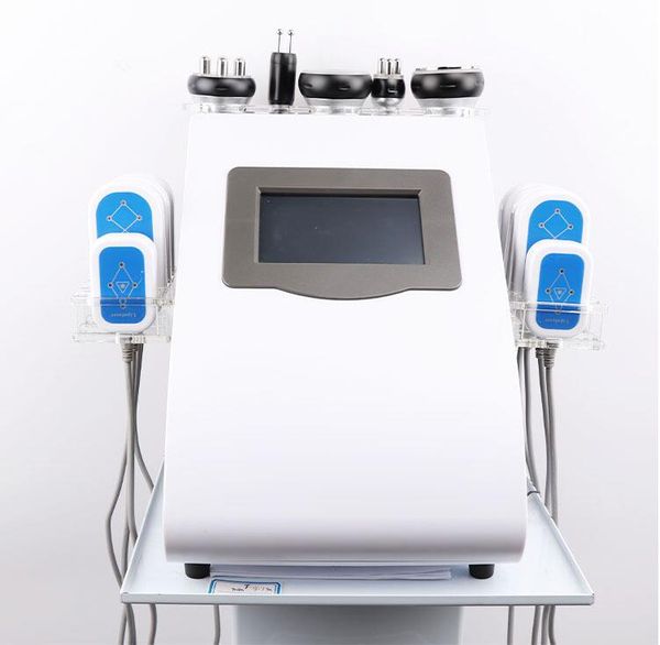 

40k ultrasonic liposuction cavitation 8 pads lllt lipo slimming machine vacuum rf skin care salon spa equipment