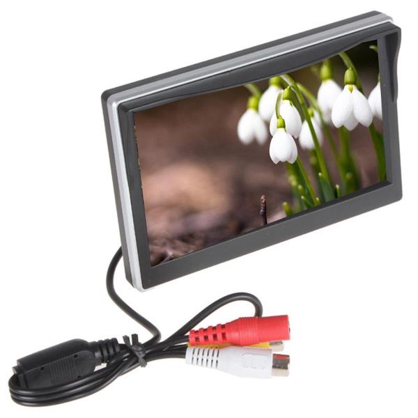 

high definition rearview mirror auto parking car monitor universal reverse image 12v 24v security lcd screen video digital