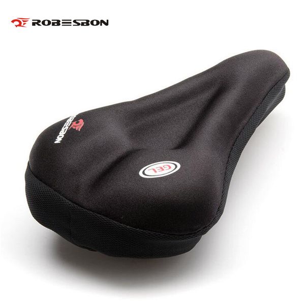

robesbon thickened silicone bicycle seat cover bike cushion saddle cover gel soft pad saddle racing road cycling cushion