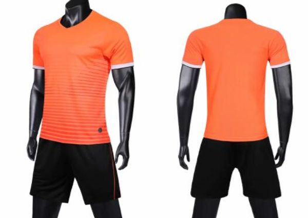 Persönlichkeit Fußballanzug Lichtbrett Erwachsene individuelles Logo plus Nummer Fußballtrikots Online-Sets mit Shorts Maßgeschneiderte Uniformen-Kits Sport