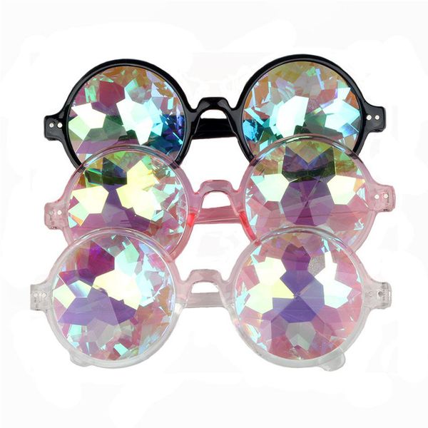 

steampunk retro gothic sunglasses round glasses vintage eyewear inspired circle transparent goggles up multicolor cosplay, White;black