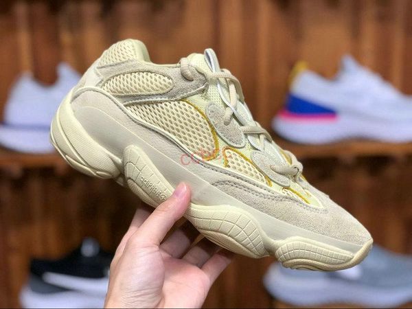 

500 blush salt desert rat 500 super moon yellow shoes 500s utility black sneaker sports shoes no box ing