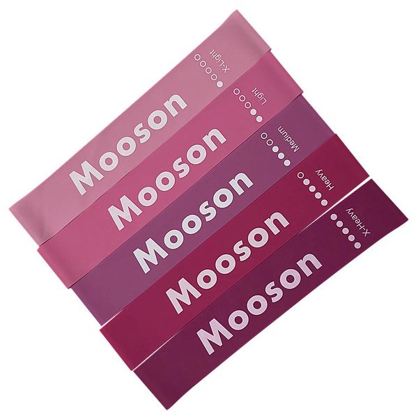 

mooson gradient color ring elastic band buttock lifting thin arm strength training leg sports yoga strain relief bushing