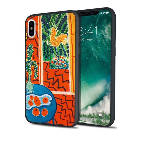 

coque matisse living room art phone case for iphone 11 pro xs max xr 8 7 6s plus 5s se 5 case soft silicone cover