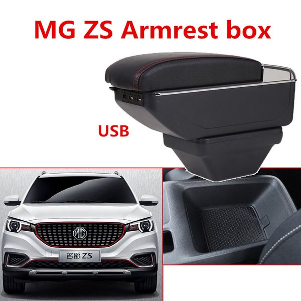 

для mg zs подлокотника коробки центрального контента магазина держатель коробки чашки пепельницы интерьера 2017 2018