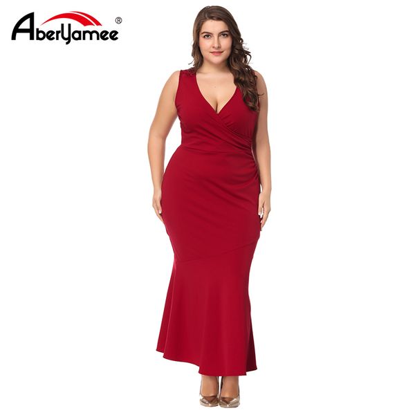 

plus size summer v-neck red dress women sleeveless lace patchwork sheath dress irregular tight party vestidos for female, Black;gray