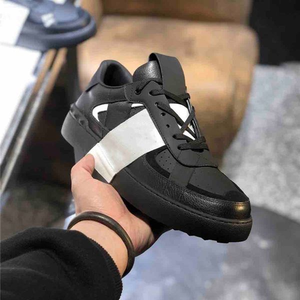 

mens vl7n sneakers trainers shoes running shoes for men womens runners flats genuine leather sports chaussures shoes, Black