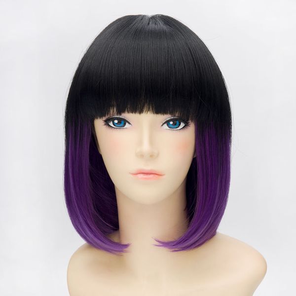 

12 "еѬнй меаннй иолеовй лолиа мода женин аккђѬане елки harajuku боб коп, Black