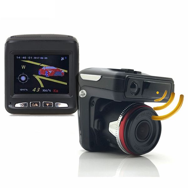 

3 in 1 car dvr camera anti laser hd 720p built-in gps logger alarm system digital video recorder electronic dog