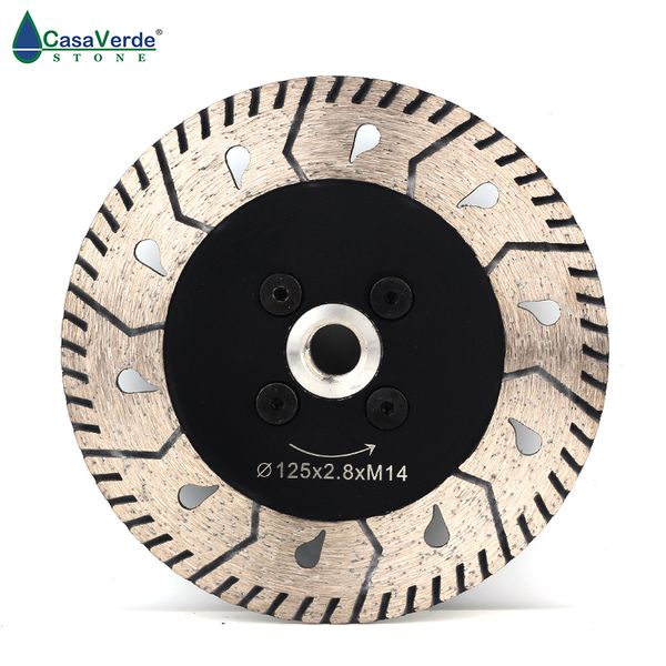 

125mm circular cutting wheels 5 inch with 5/8"-11 flange for stone diamond grinding disc