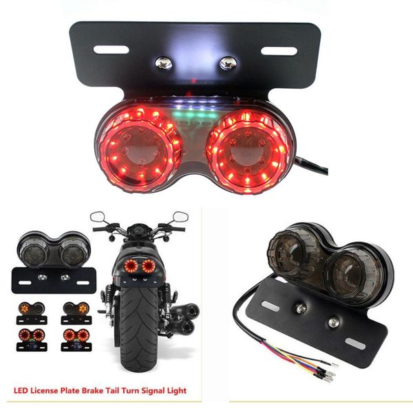 

motorcycle universal lights driving brake turn signal 40 led light emitting diode lamp 12v universal wholesale