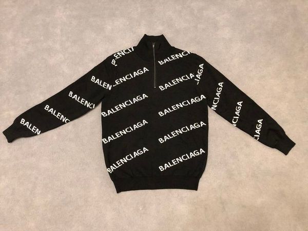 

2019 men weater letter france pari letter print clothe long leeve women hirt men women real label tag new, White;black