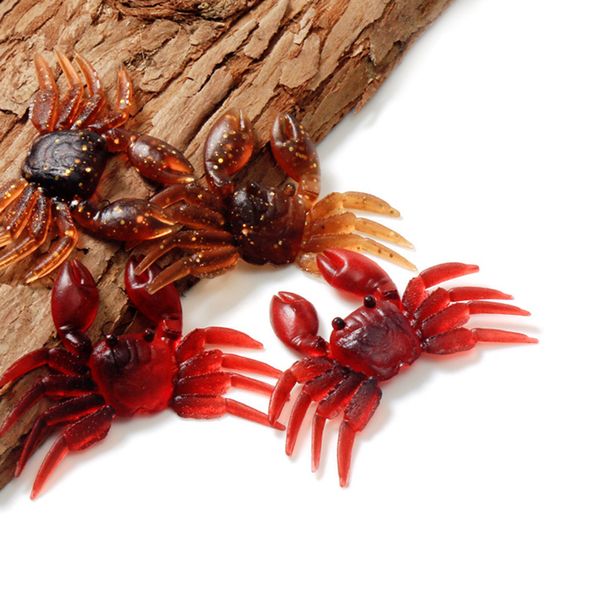 

моделирование 8см краб ложные 7,8 г приманка пвх мягкая рыба приманки рыболовные снасти рыболовные acessories случайный цвет