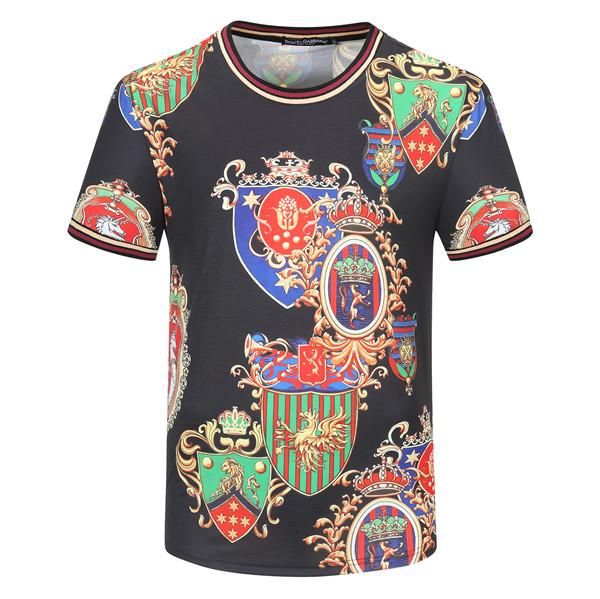 

018 мужская богородица печатается с коротким рукавом футболки summer casual cotton hip hopo топы тис моды streetwear tshirts m-3xl3, White;black