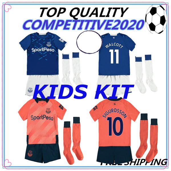 

Kid kit 2019 2020 fc everton thailand jer ey occer 3 baine 6 jagielka 11 walcott 14 cenk to un gueye 19 20 football hirt