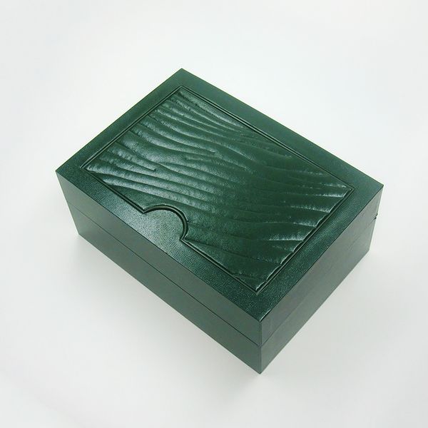 

watch box green brand watch box original with cards and papers certificates handbags box for 116610 116660 116710 watches11216f, Black;blue