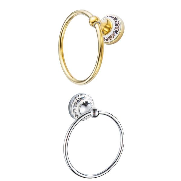 

2color stainless wall mounted hand towel ring hanger,heavy duty pedestal, polished chrome finish