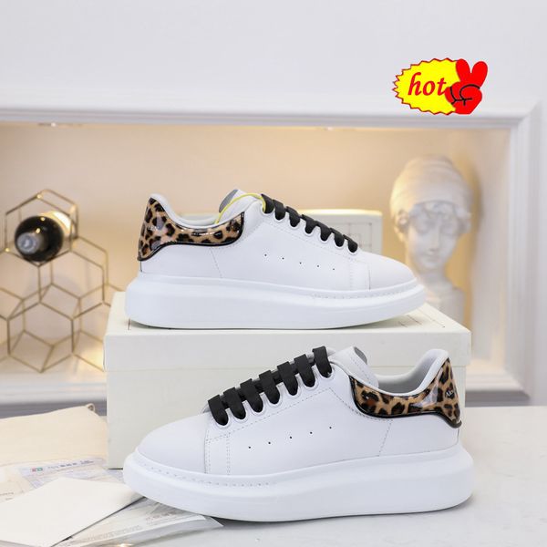

men women chaussures casual shoes designer smart platform trainers luminous fluorescent shoe 20, Black
