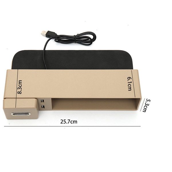 

car seat crevice storage box cup holder organizer off /black auto gap durable