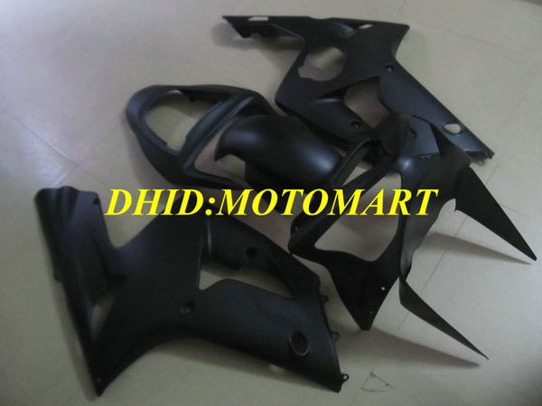 Kit de revestimento para KAWASAKI NINJA ZX 6R 600CC 03 04 ZX6R 636 2003 2004 Todas as borrachas pretas foscas ZX47