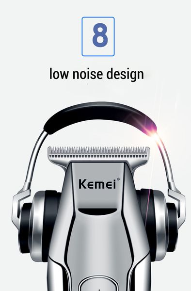 

kemei 5027 electric trimmer men hair beard clipper razor rechargeable lcd display kemei professional barber hair cutter machine blwcy