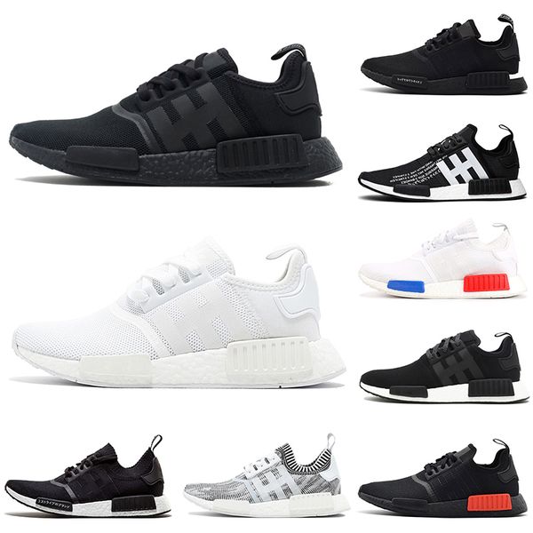 

r1 women designer shoes mens triple black white solar red og oreo release runners women sports trainers