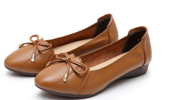 

women's shoes in spring and autumn flat bottom round head soft bowknot @asd682, Black