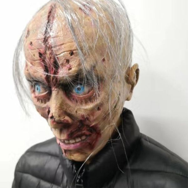 

halloween horror zombie masks party cosplay bloody disgusting rot face masque masquerade terror latex mask for man women