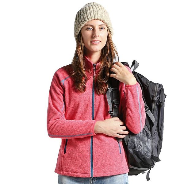 

men women outdoor camping hiking fleece coat sports breathable windproof warm jacket trekking climbing travel female clothes, Blue;black
