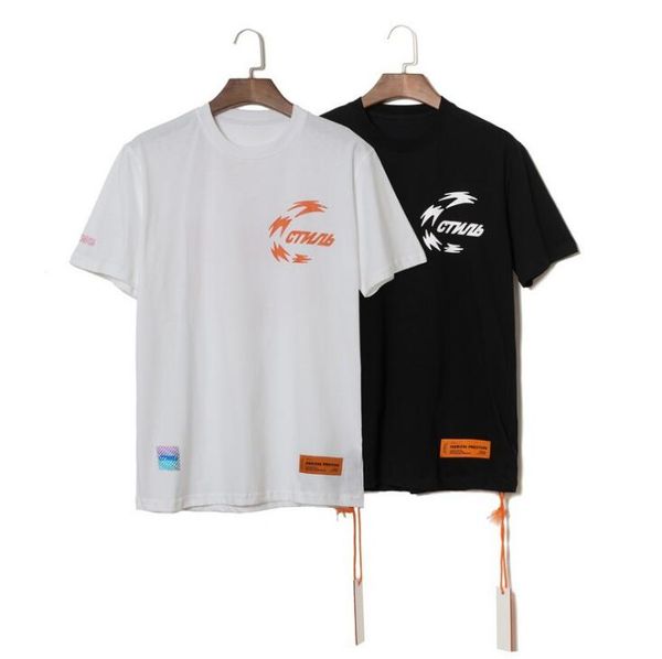 

Men T-shirts Heron Preston x NASA Short Sleeve Tops Designer Crew Neck T-shirts Men Women Tees