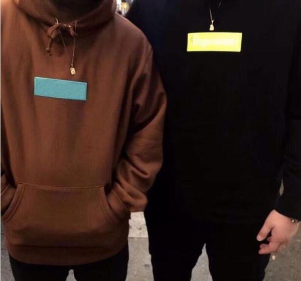 

Высокое качество мода новый цвет коробка логотип балахон хип-хоп уличная классич