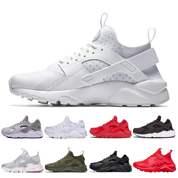 

nike air huarache 4.0 1.0 классические кроссовки тройной белый черный серый красный мужчины женщины huarache обувь huaraches спортивные крос