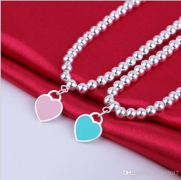 

sterling silver синий эмаль сердце образный орнамент бесплатную доставку круглый будды браслет из бисера женская, Golden;silver