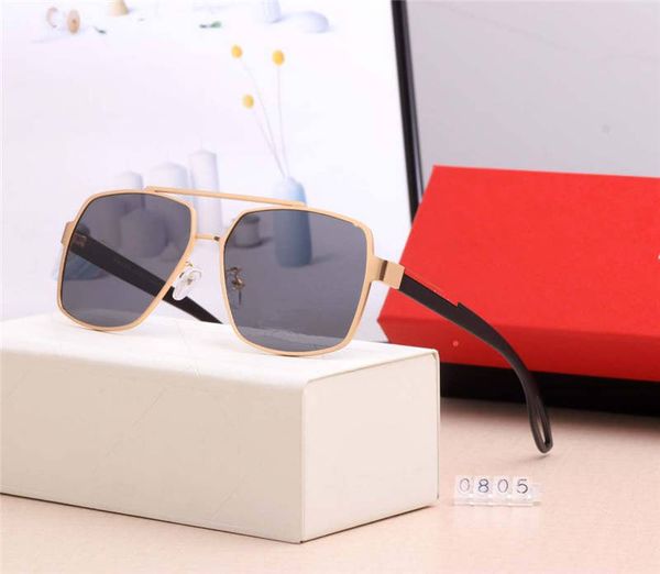 

summer mens sunglasses man beach goggle sunglasses moddl 0805 uv400 5 colors available with box15, White;black