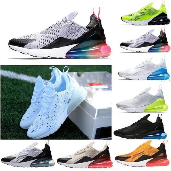 max 270 270s 27c 2019 Подушка Sneaker Дизайнерская обувь 27c Тренер Road Star Iron Sprite 3M 270 CNY 270S Человек Общая Мужчины Женщины 36-45