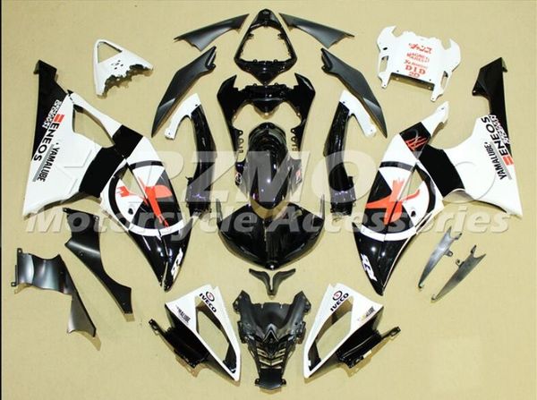 

новый стиль abs прессформы мотоцикл обтекатели комплекты fit для yamaha yzf-r6-600 08 09 2008-2016 10 11 12 13 14 15 16 кузова установлен че