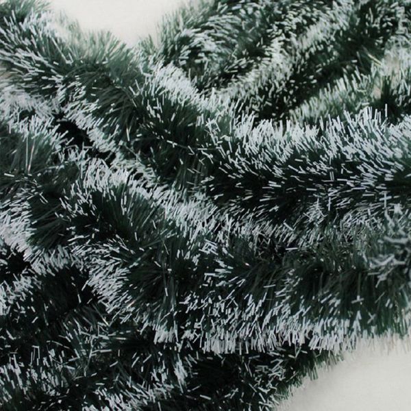 

christmas wreath party decorations supplies christmas silver tinsel garland party indoor outdoor