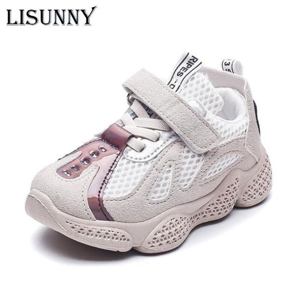 

2020 new spring kids shoes breathable boys girls sport shoes children casual sneakers baby running mesh canvas, Black