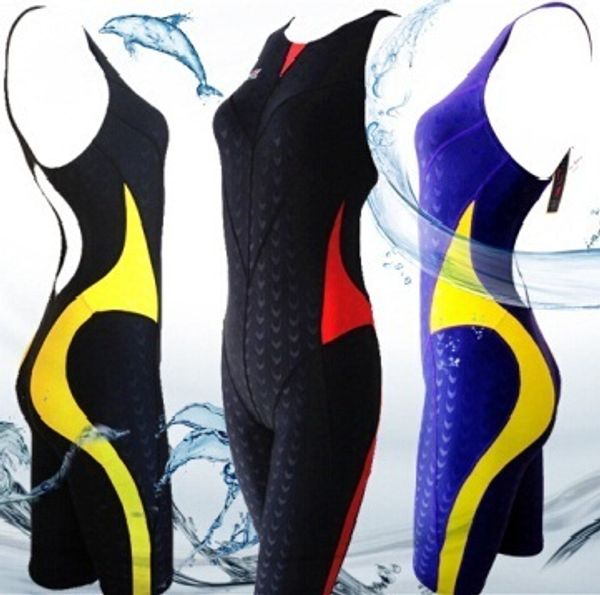 

hxby swimwear professional women swimsuitsfemale race swim suits competition swimsuits competitive one piece plus size kneeskin, White;black