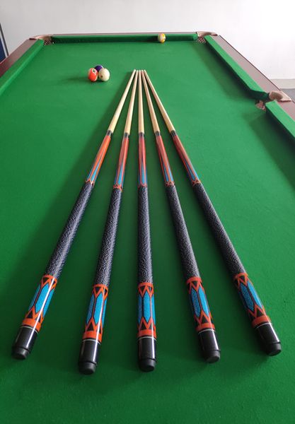 

1pcs 57" pool cue billiard house bar pool cue sticks random color