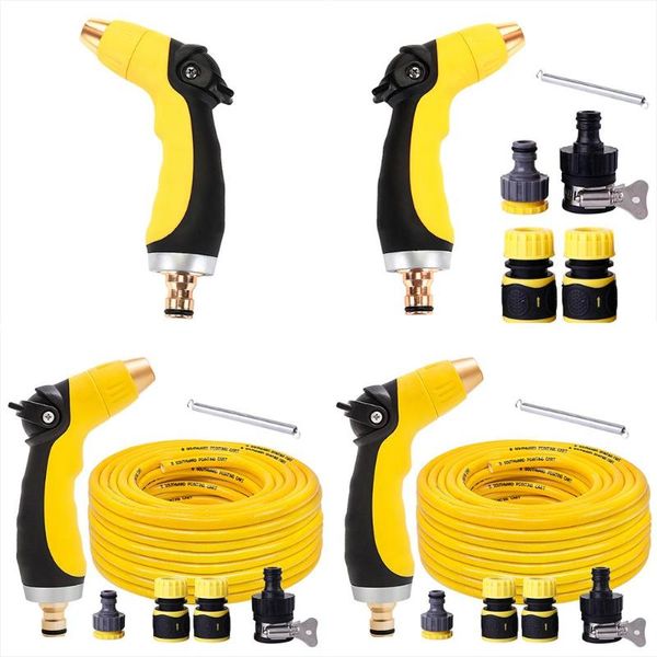 

multi-function garden water gun for watering lawn hose spray water nozzle gun car plastic sprinkle tools
