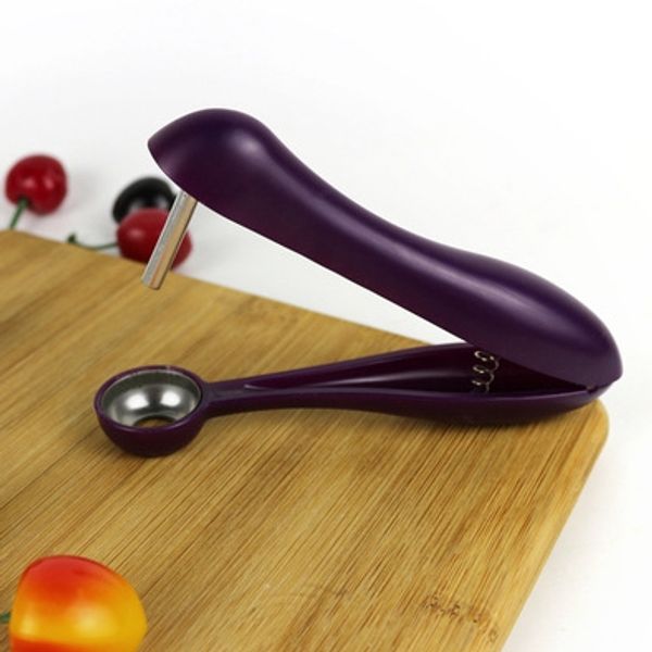 Criativa Frutas Cerejas Pitter fáceis de cereja fruta corers Semente Remover cereja Pitter Corer Kitchen Tools EEA1710