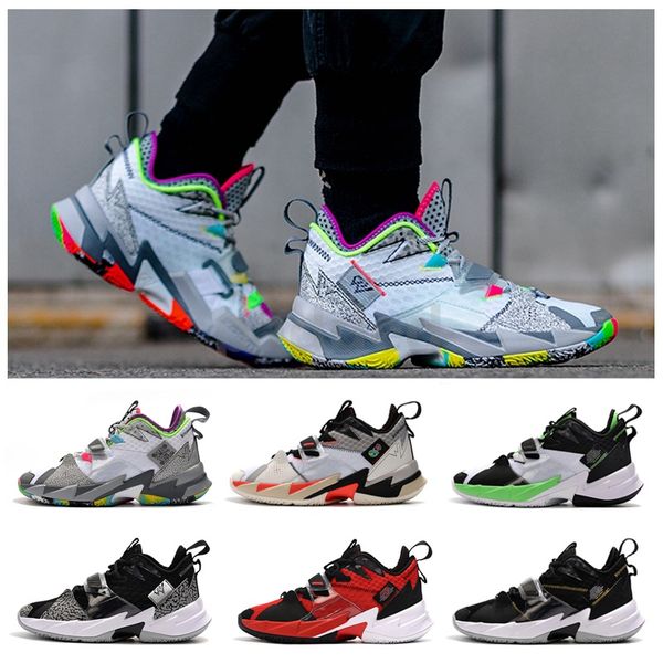 

new arrival russell westbrook iii why not zero.3 mens basketball shoes for zer0 noise the family sports sneakers size 7-12, White;red
