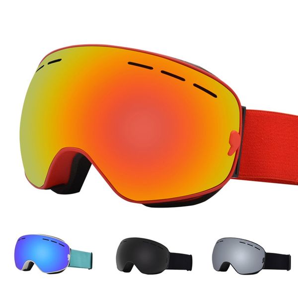 

ski goggles double anti-fog and snow glasses myopia mirror anti-snow anti-glare snow anti-radiation glasses
