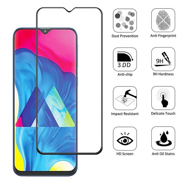 

3d закаленное стекло для samsung galaxy a50 a40 a30 a70 a20 a20e a10 защитная пленка для экрана samsung galaxy a50 40 30 защитное стекло