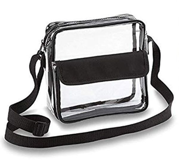 

2020 ladies fashion beach bag messenger bag waterproof transparent