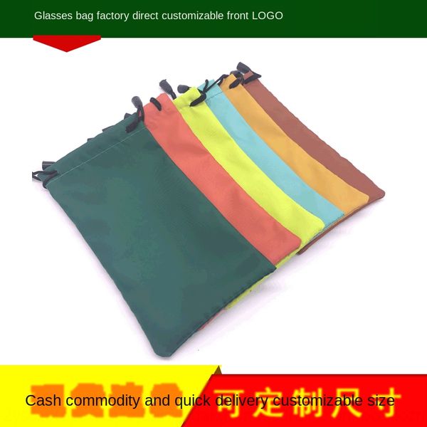 

bag all kinds of mirror cloth printed black sun sunglasses sun glasses bag, Blue