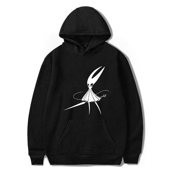 

hollow knight hoodies sweatshirts men/women streetwear harajuku hip hop anime male homme pullover hoody new fashion tracksuit, Black