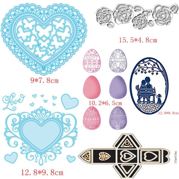 

metal cutting dies flower floral stencil decor scrapbook ablum craft diy die-cut